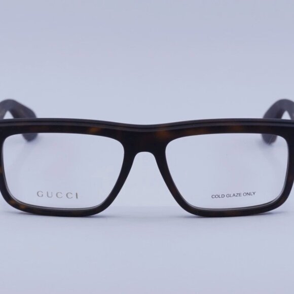Gucci Matte Havana 54mm Eyeglasses New Authentic main image 6
